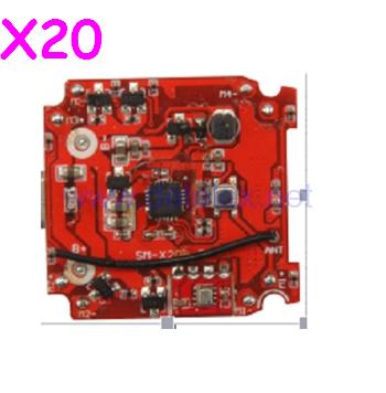 Syma X20 POCKET X20-S GRAVITY SENSOR Mini drone parts Receiver PCB board (X20)